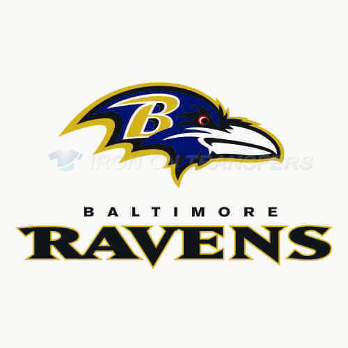 Baltimore Ravens Iron-on Stickers (Heat Transfers)NO.423